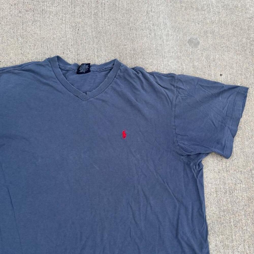 Polo ralph lauren basic v-neck tee shirt XL